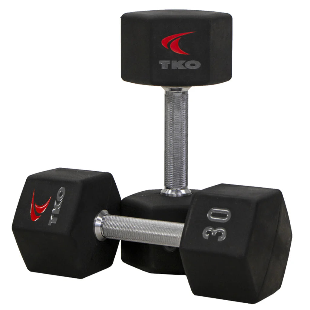 TKO TRI GRIP® URETHANE HEX DUMBBELL