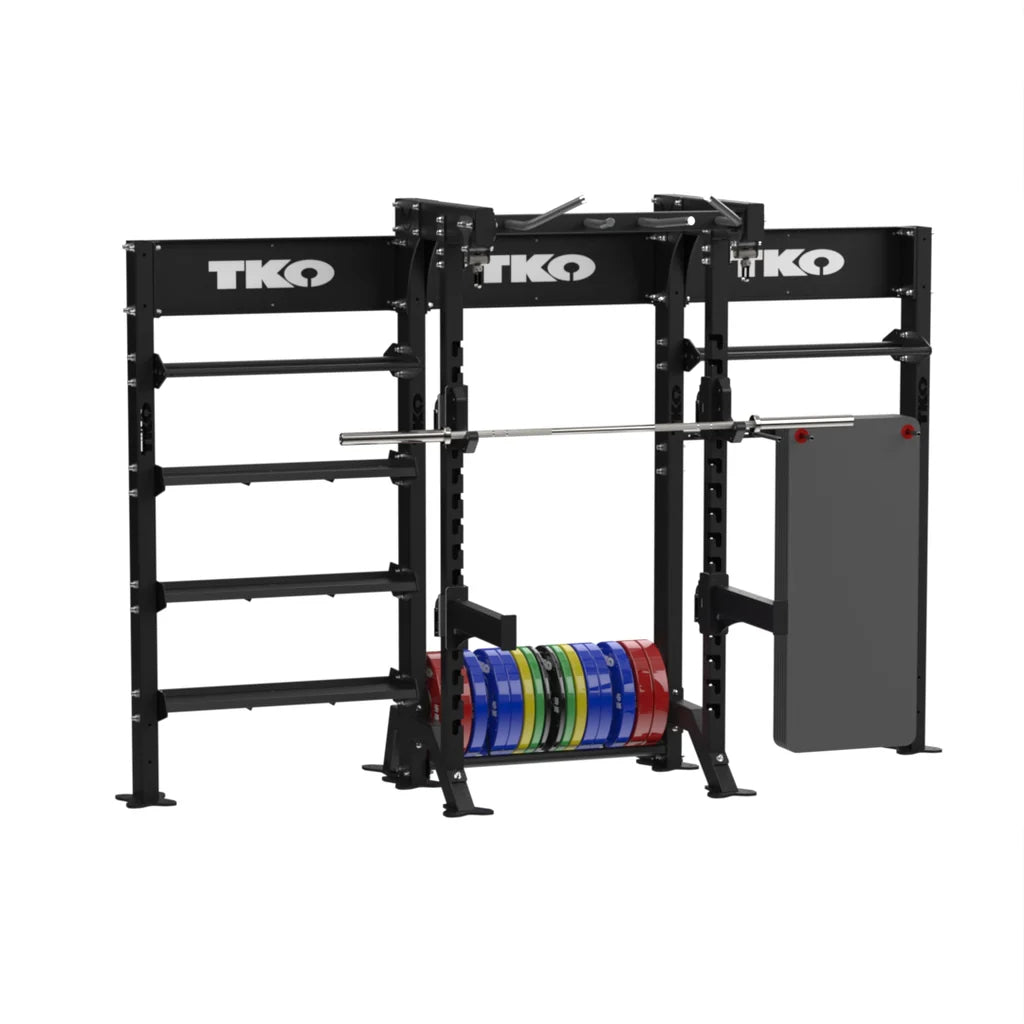 TKO Half Rack W/Dual Storage