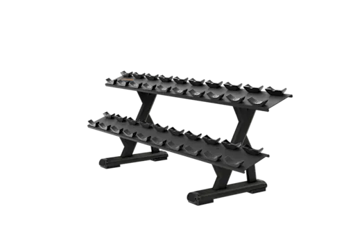 Precor 2 Tier, 10 Pair Dumbbell Rack DBR0812