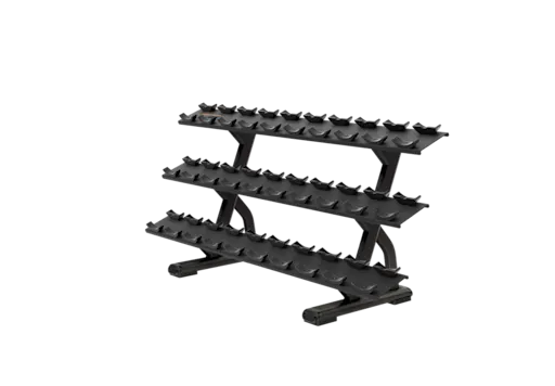 Precor 3 Tier, 15 Pair Dumbbell Rack DBR0815