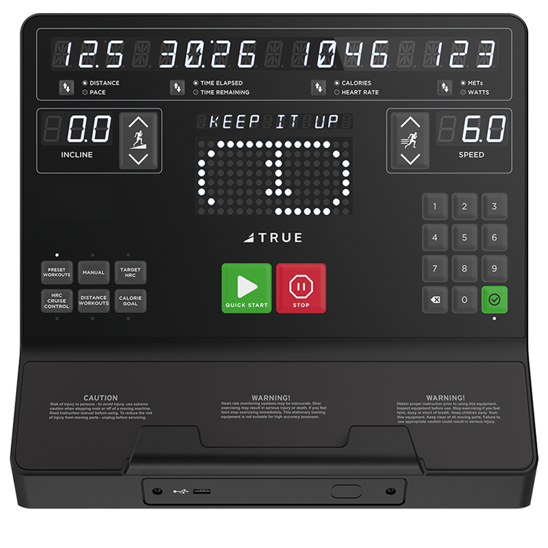 True Fitness Launch Treadmill