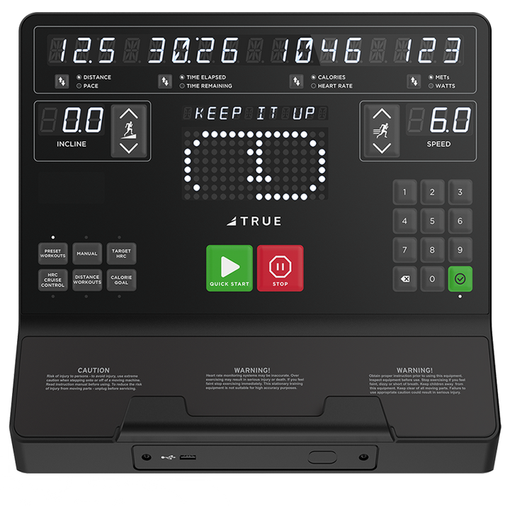 True Fitness Launch Treadmill