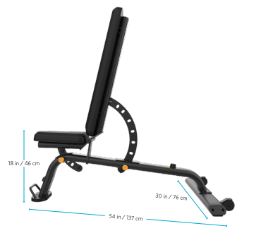 Precor Flat-Incline-Decline Bench VBR6117