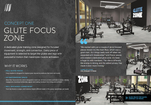 Train Harder with a Smarter Design: Precor Glute Zone