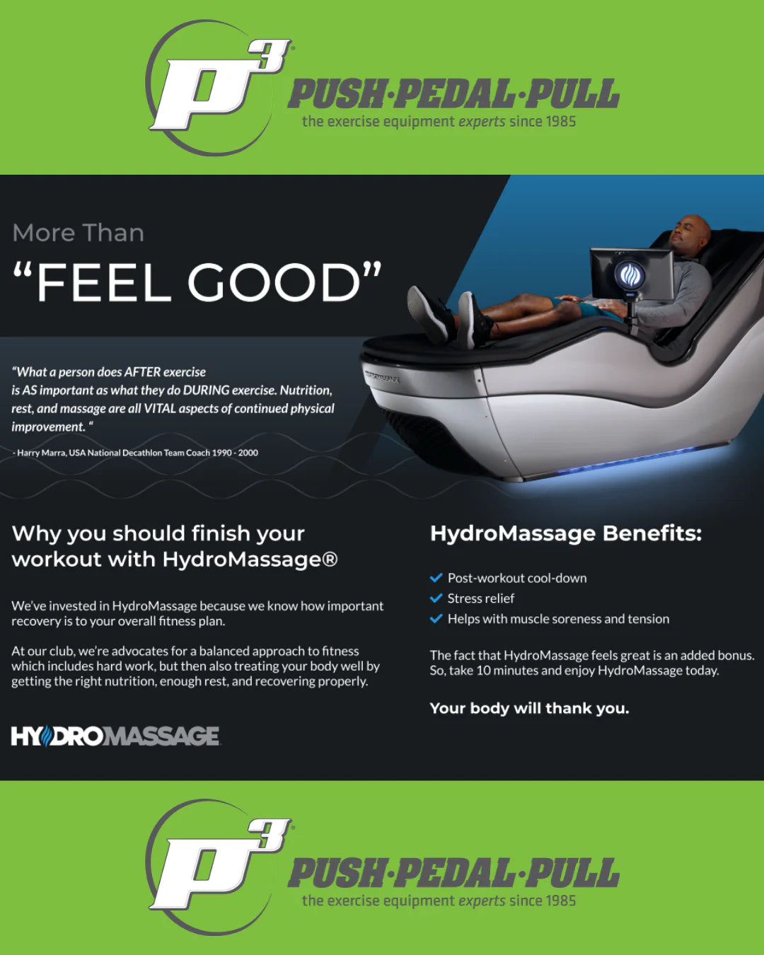 Push Pedal Pull New WellnessSpace Products to Commercial Businesses