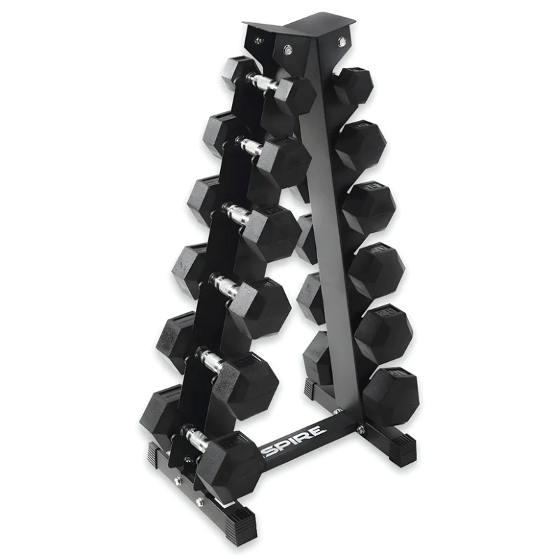 6 Pair Vertical Dumbbell Rack