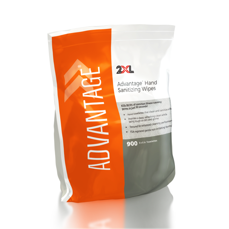 2XL Advantage® Hand Sanitizing Wipes