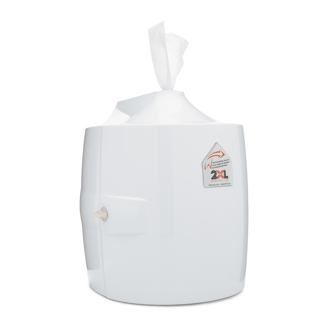 2XL Contemporary Wall Dispenser (White)