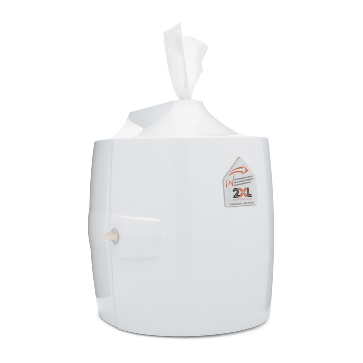 2XL Contemporary Wall Dispenser (White)