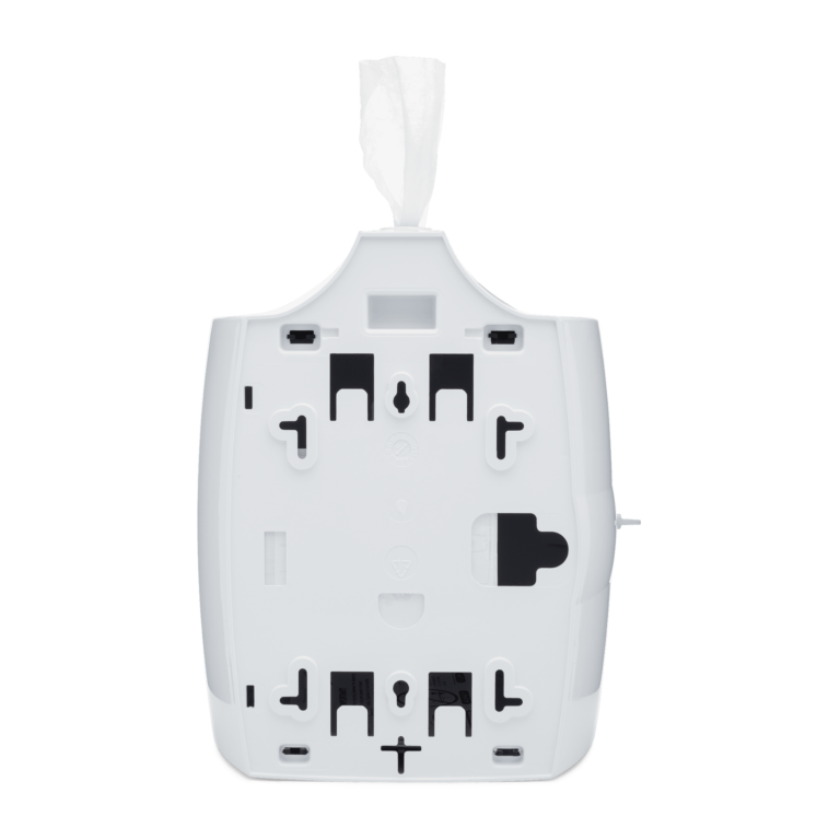 2XL Contemporary Wall Dispenser (White)