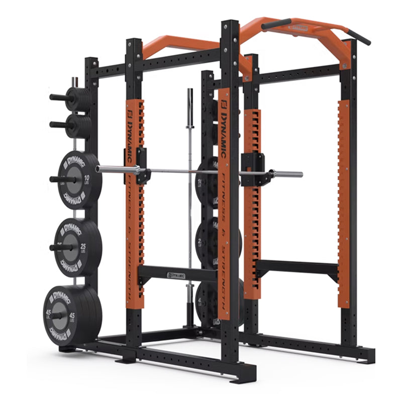Dynamic Ultra Pro Power Rack | for commercial | Push Pedal Pull
