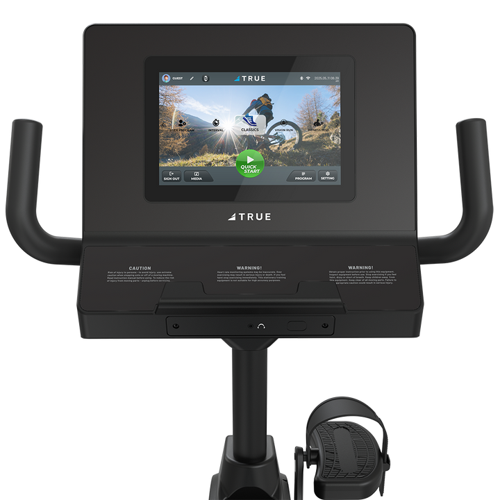 TRUE Fitness Performance Recumbent Bike with 10″ Touchscreen