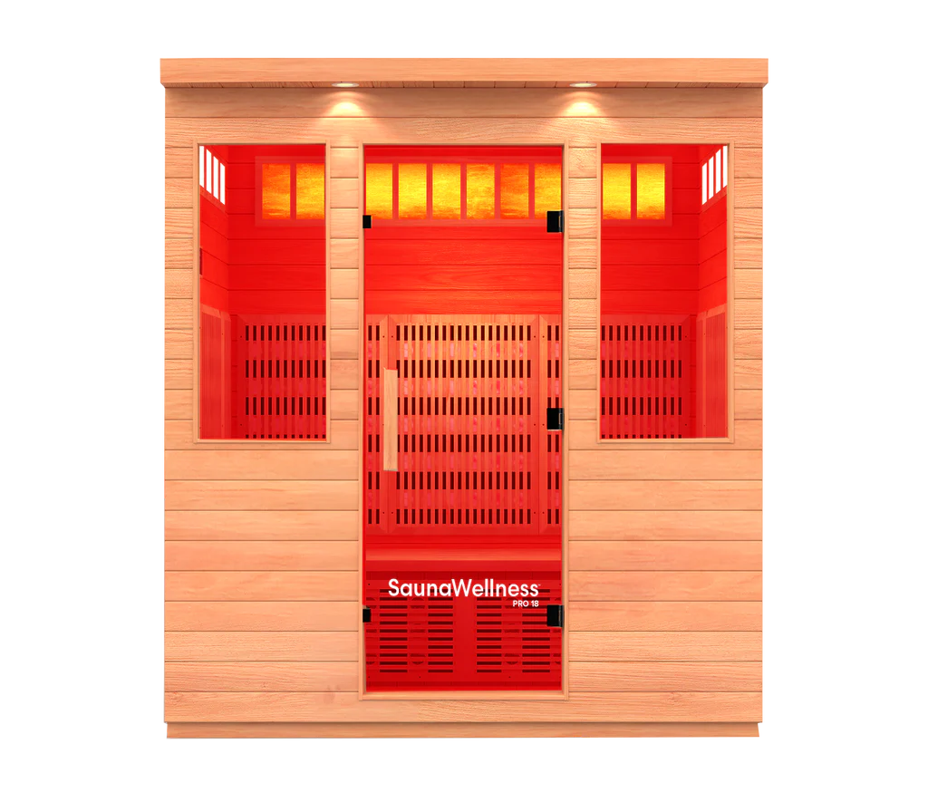 SaunaWellness™ WellPro 18 - Indoor Sauna