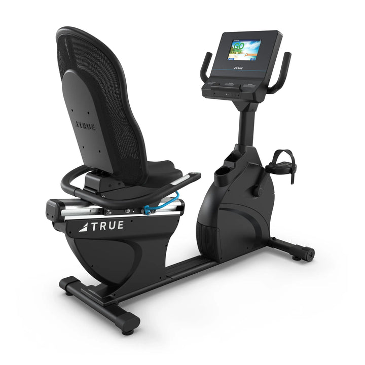 TRUE Fitness Performance Recumbent Bike with 9″ Touchscreen