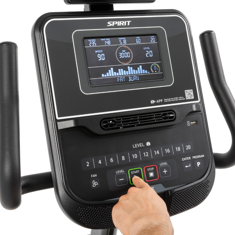 Spirit Fitness XBR55 Recumbent Bike - Thumbnail 2